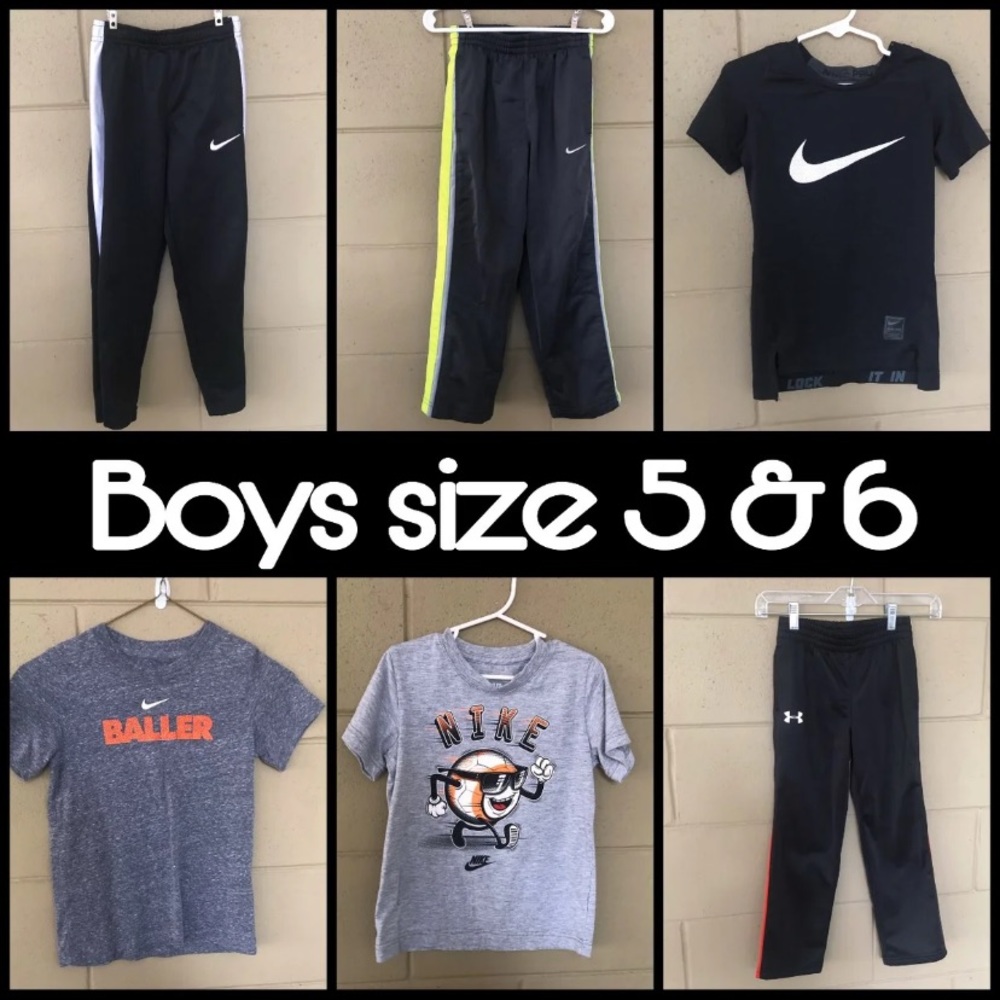 Under armour & nike bundle 5 & 6